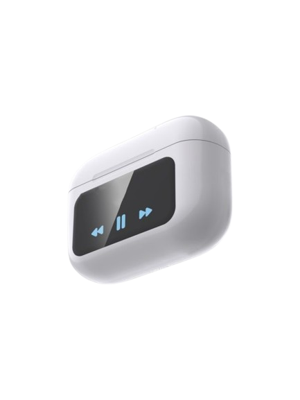 A9 Pro Airpods with Touch Screen | ANC/ENC Wireless Earbuds | Digital Display Airpods in Pakistan