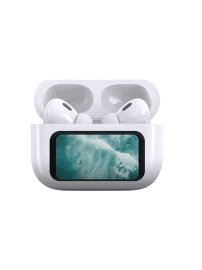 A9 Pro Airpods with Touch Screen | ANC/ENC Wireless Earbuds | Digital Display Airpods in Pakistan