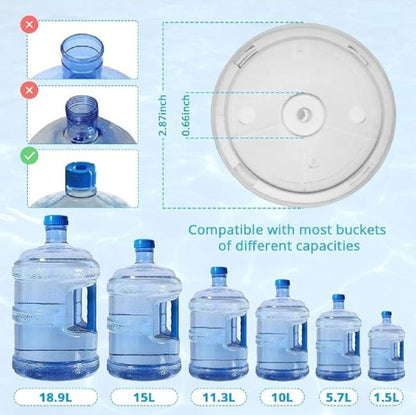 Automatic Electric Water Dispenser Pump – USB Rechargeable Portable Water Bottle Pump (Fits 2 to 5 Gallon)