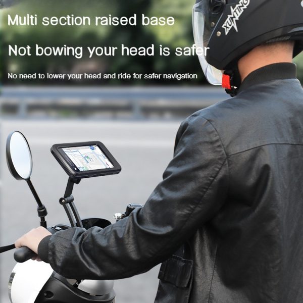 Waterproof Magnetic Bicycle Phone Holder | 360° Rotating Bike Mount for Smartphones – Universal Fit